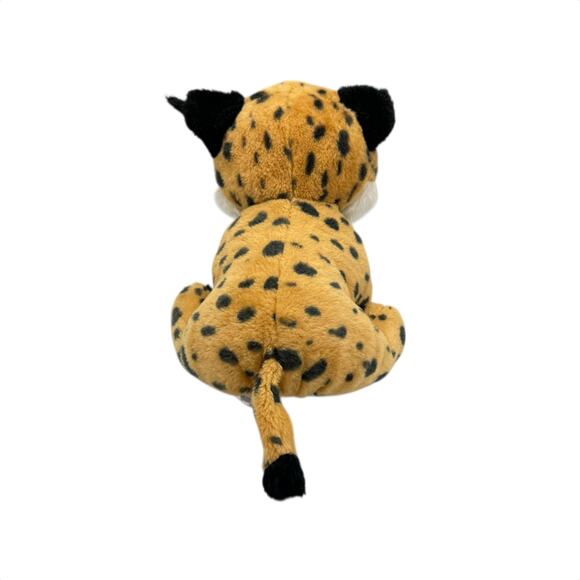 Ty Beanie Boo Larry the Lynx Medium 13" Tall Retired Plush Cat Stuffed Animal - Picture 2 of 6